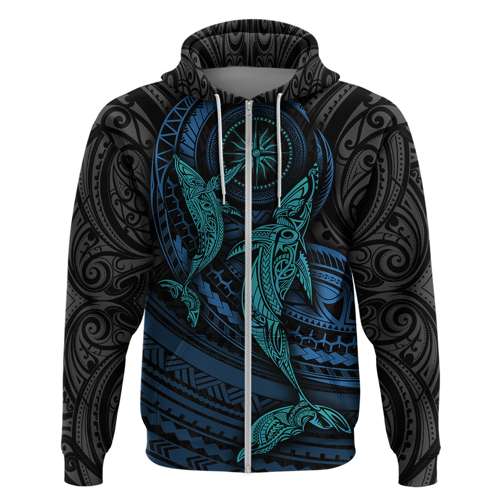 Polynesian Whale Hoodie TS04 - Polynesian Pride