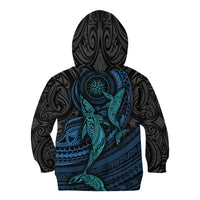 Polynesian Whale Kid Hoodie TS04 - Polynesian Pride