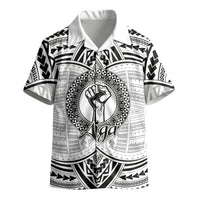 Aiga Samoa Raised Fist Kid Hawaiian Shirt Polynesian Tribal Tattoo Art Family Pride TS04 - Polynesian Pride