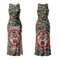 Samoa Aiga Polynesian Couples Matching Tank Maxi Dress and Hawaiian Shirt Tropical Floral Hibiscus Pattern Island Heritage TS04 - Polynesian Pride