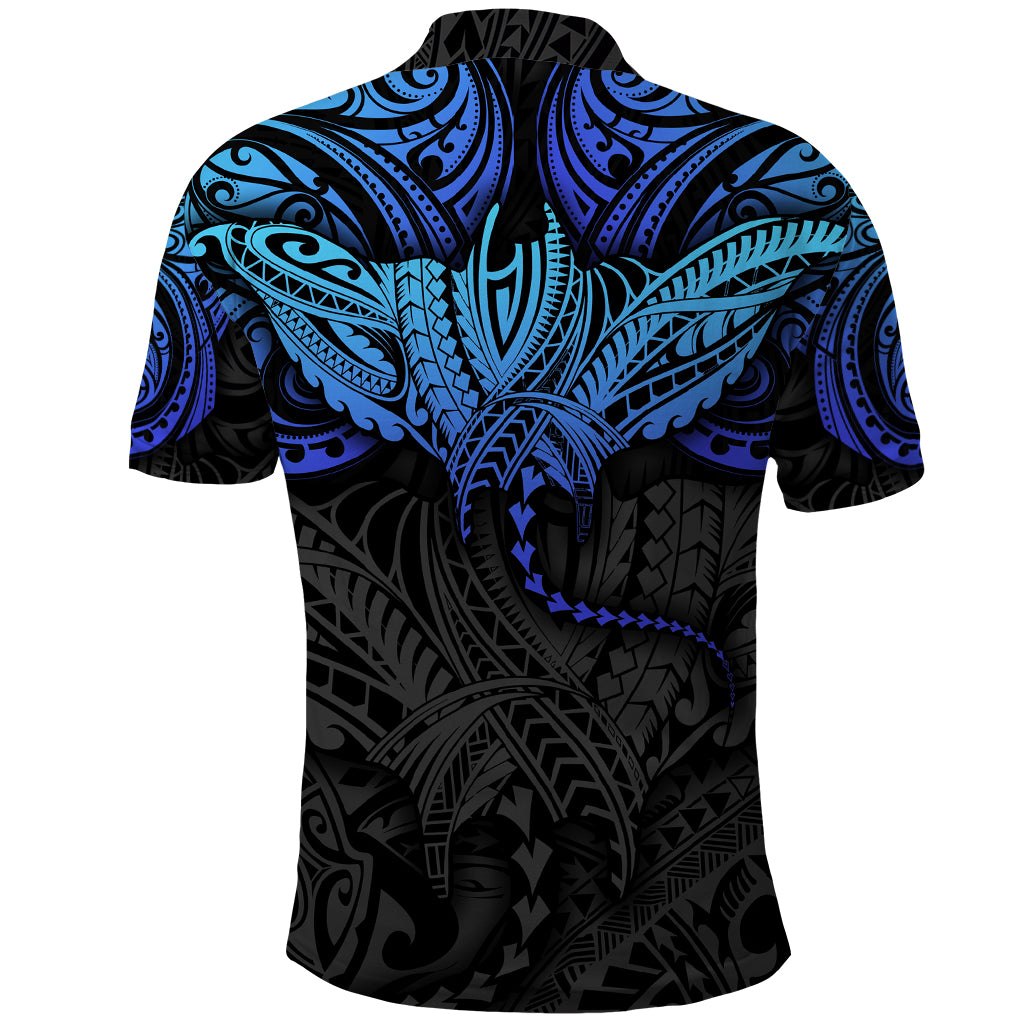 Polynesian Ray Pattern Polo Shirt TS04 - Polynesian Pride