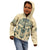 Polynesian Kid Hoodie Warrior Skull with Tribal Patterns Tattoo Design TS04 - Polynesian Pride