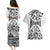 Hawaii Couples Matching Puletasi Dress and Hawaiian Shirt with Polynesian Turtle TS04 - Polynesian Pride