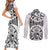 Hawaii Couples Matching Short Sleeve Bodycon Dress and Long Sleeve Button Shirts with Polynesian Turtle TS04 - Polynesian Pride