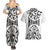 Hawaii Couples Matching Summer Maxi Dress and Hawaiian Shirt with Polynesian Turtle TS04 - Polynesian Pride