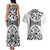 Hawaii Couples Matching Tank Maxi Dress and Hawaiian Shirt with Polynesian Turtle TS04 - Polynesian Pride