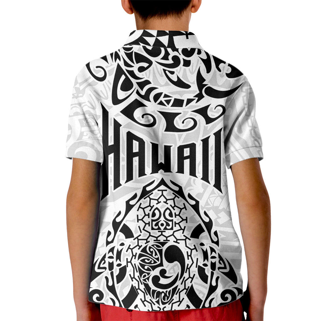 Hawaii Kid Polo Shirt with Polynesian Turtle TS04 - Polynesian Pride