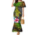 Polynesian Mermaid Dress Whales and Compass Gradient Pattern TS04 Women Gradient - Polynesian Pride