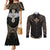 Polynesian Hawaii Tattoo Couples Matching Mermaid Dress and Long Sleeve Button Shirts TS04 Multicolor - Polynesian Pride
