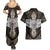 Polynesian Hawaii Tattoo Couples Matching Summer Maxi Dress and Hawaiian Shirt TS04 - Polynesian Pride