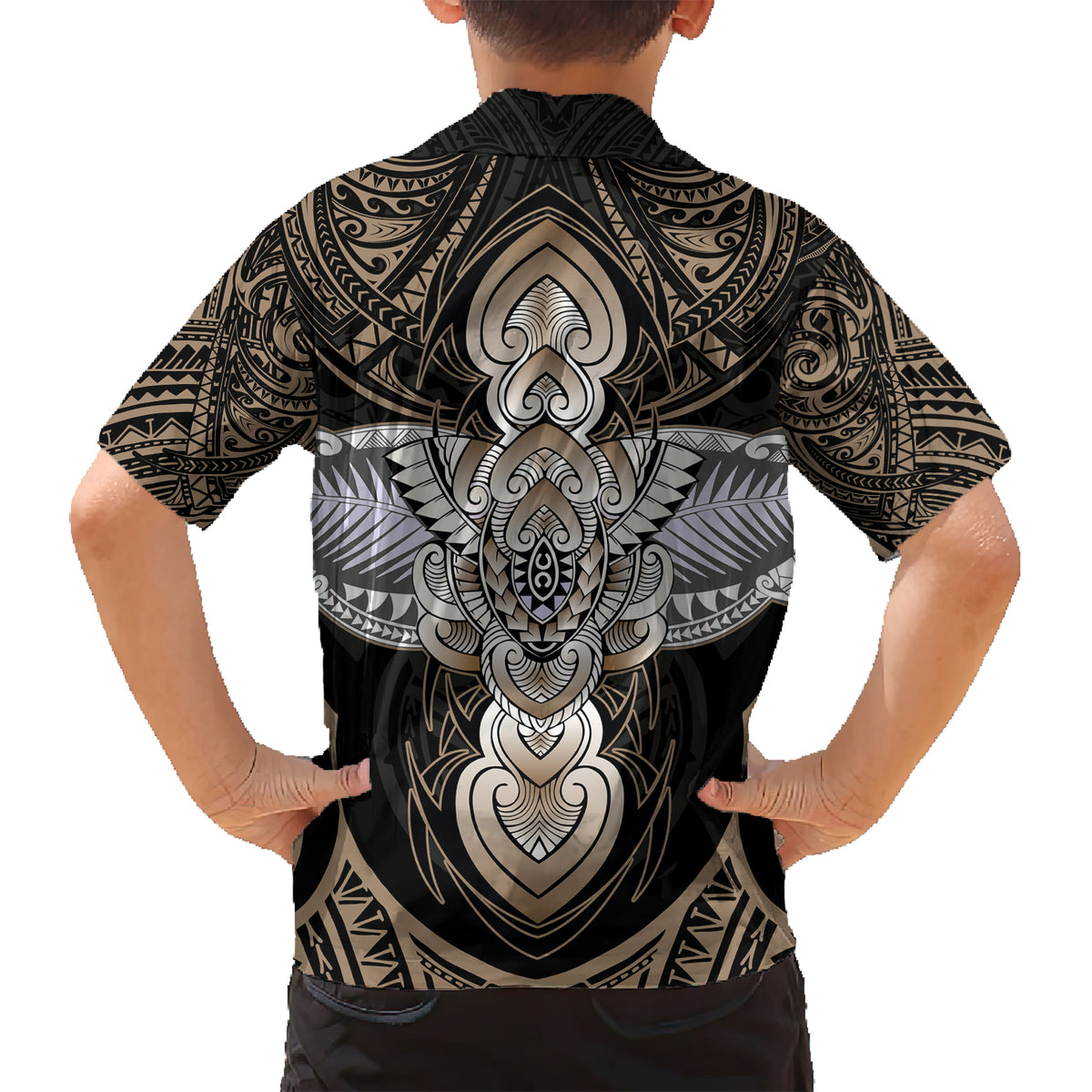 Polynesian Hawaii Tattoo Kid Hawaiian Shirt TS04 - Polynesian Pride