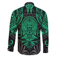 Polynesian Family Matching Puletasi Dress and Hawaiian Shirt Abstract Tiki TS04 - Polynesian Pride