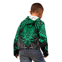 Polynesian Kid Hoodie Abstract Tiki TS04 - Polynesian Pride