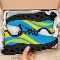 Tuvalu Clunky Sneakers Flag-Inspired Curve Style LT05 - Polynesian Pride