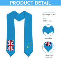 Tuvalu Graduation Stole Flag Style LT05 - Polynesian Pride