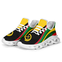 Vanuatu Clunky Sneakers Flag-Inspired Curve Style LT05 - Polynesian Pride