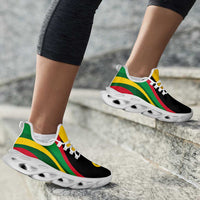 Vanuatu Clunky Sneakers Flag-Inspired Curve Style LT05 - Polynesian Pride