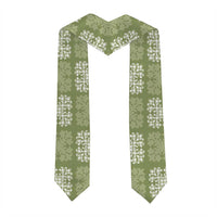 Vesuvian Green Palaka Quilt Hawaii Graduation Stole Traditional Hawaii-plaid Pattern LT14 - Polynesian Pride