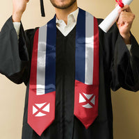 Wallis And Futuna Graduation Stole Flag Style LT05 - Polynesian Pride