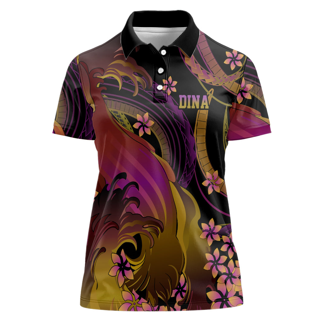 CUSTOMER REQUEST - Dina Guam - 14/01/2026 - Women Polo Shirt - LT03