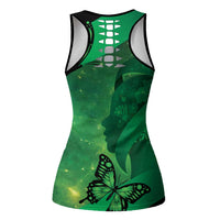 World Mental Health Awareness Month Hollow Tank Top Warriors Brave Strong Galaxy Vibes - Polynesian Pride