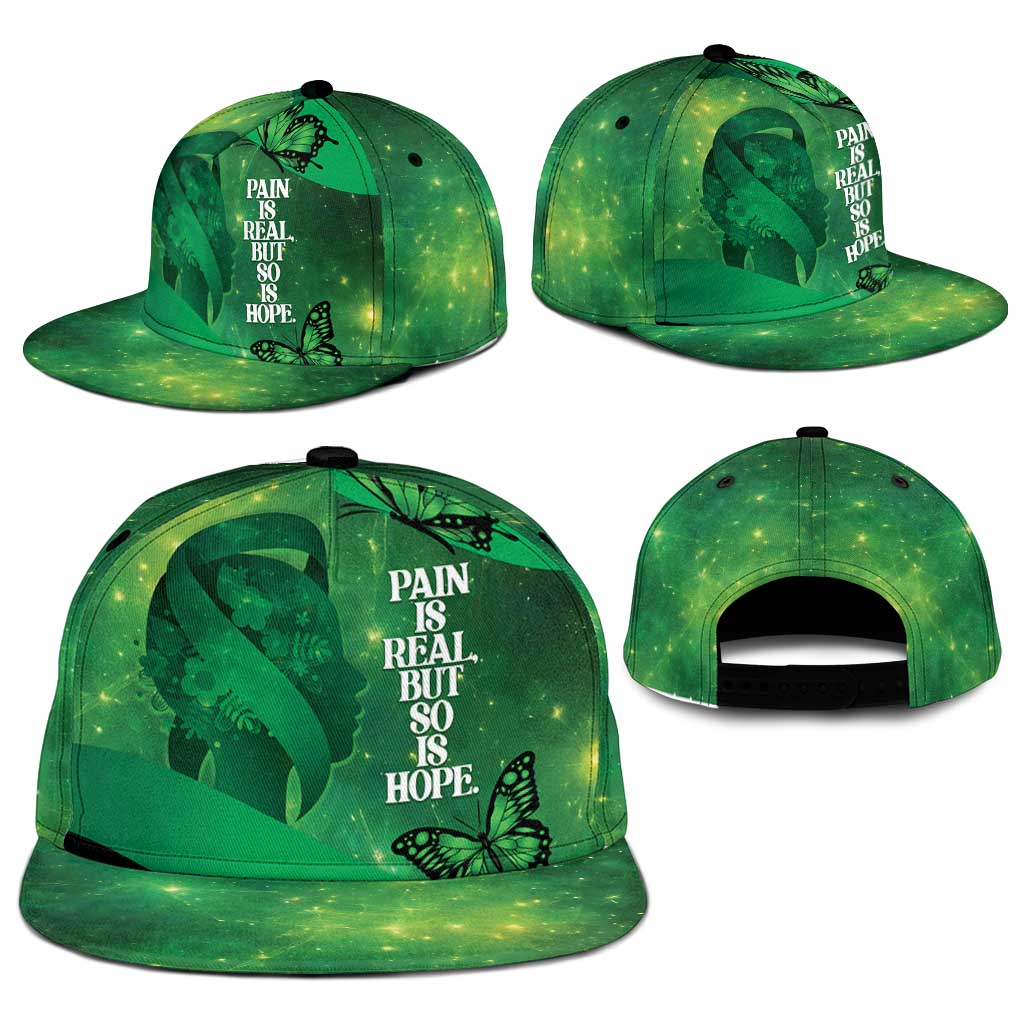 World Mental Health Awareness Month Snapback Cap Warriors Brave Strong Galaxy Vibes - Polynesian Pride