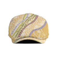 Yellow Palaka Hawaii Leis Jeff Hat Hawaiian-plaid Elegant Tropical Vibes - Polynesian Pride