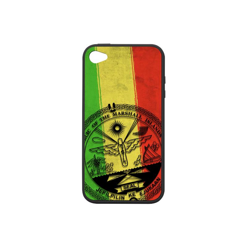 Marshall Islands Reggae Phone Case One Size iPhone 4/4s Reggae - Polynesian Pride