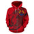 Tahiti Zip up Hoodie Tahiti Flag Polynesian Shark Pattern TH0 - Polynesian Pride