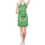 Polynesia Pattern Sleeveless V Neck Dress - Green Style - Polynesian Pride