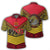Port Moresby Vipers Polo Shirt Tapa Lauhala Rugby Scrum Style Unisex Yellow - Polynesian Pride