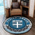 Fiji Home Set - Fiji Roots Round Carpet Round Carpet Blue - Polynesian Pride