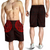 Polynesian Pride Short - New Zealand Maori Shorts, Maori Warrior Tattoo Men Shorts - Red - Polynesian Pride