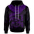 Fiji Polynesian Custom Hoodie Fiji Waves (Purple) Unisex Purple - Polynesian Pride