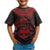 Wallis and Futuna Polynesian Custom T Shirt Wallis and Futuna Waves (Red) - Polynesian Pride