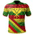 Hawaii Polo Shirt Royce Lono Kanaka Maoli Flag With Bamboo Patterns Unisex Green - Red - Yellow - Polynesian Pride