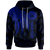 American Samoa Custom Hoodie Polynesian Wings (Blue) Unisex Blue - Polynesian Pride