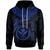 Polynesian Hawaii Kanaka Maoli Custom Hoodie Hawaiian Waves (Blue) Unisex Blue - Polynesian Pride