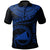 Tokelau Polynesian Custom Polo Shirt Tokelau Waves (Blue) Unisex Blue - Polynesian Pride