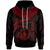 New Caledonia Polynesian Custom Hoodie New Caledonia Waves (Red) Unisex Red - Polynesian Pride