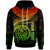 Polynesian Hawaii Custom Hoodie Maui Polynesian Waves (Reggae) Unisex Reggae - Polynesian Pride