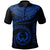 Pohnpei Polynesian Custom Polo Pohnpei Waves (Blue) Unisex Blue - Polynesian Pride