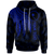 Chuuk Custom Hoodie Polynesian Wings (Blue) Unisex Blue - Polynesian Pride