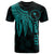 Chuuk Custom T Shirt Polynesian Wings (Turquoise) Unisex Turquoise - Polynesian Pride