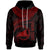 Tokelau Polynesian Custom Hoodie Tokelau Waves (Red) Unisex Red - Polynesian Pride