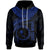 Chuuk Polynesian Custom Hoodie Chuuk Waves (Blue) Unisex Blue - Polynesian Pride