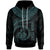 New Caledonia Polynesian Custom Hoodie New Caledonia Waves (Turquoise) Unisex Turquoise - Polynesian Pride