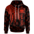 Samoa Custom Hoodie Polynesian Wings (Red) Unisex Red - Polynesian Pride