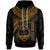 Guam Polynesian Custom Hoodie Guam Waves (Golden) Unisex Golden - Polynesian Pride