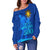 Philippines Women's Off Shoulder Sweater - Proud Of My King - Polynesian Pride